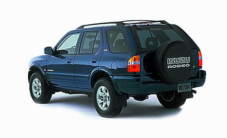 Isuzu Rodeo technical specifications and fuel economy